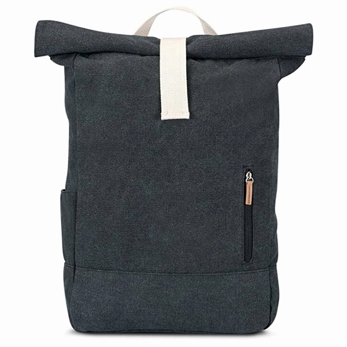 Roll Top Laptop Expandable Casual Backpack
