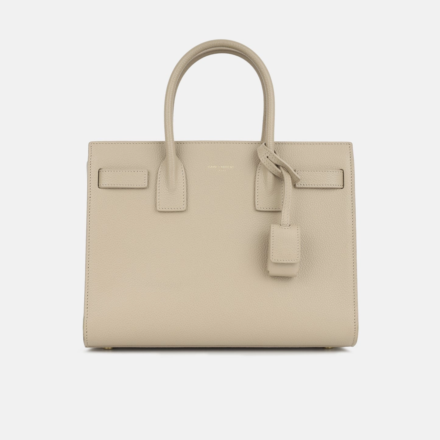 Saint Laurent - Baby Sac De Jour - Beige Grained GHW - Pre-Loved