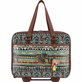 Sakroots Women's Artist Circle Mobile Tote Natural One World
