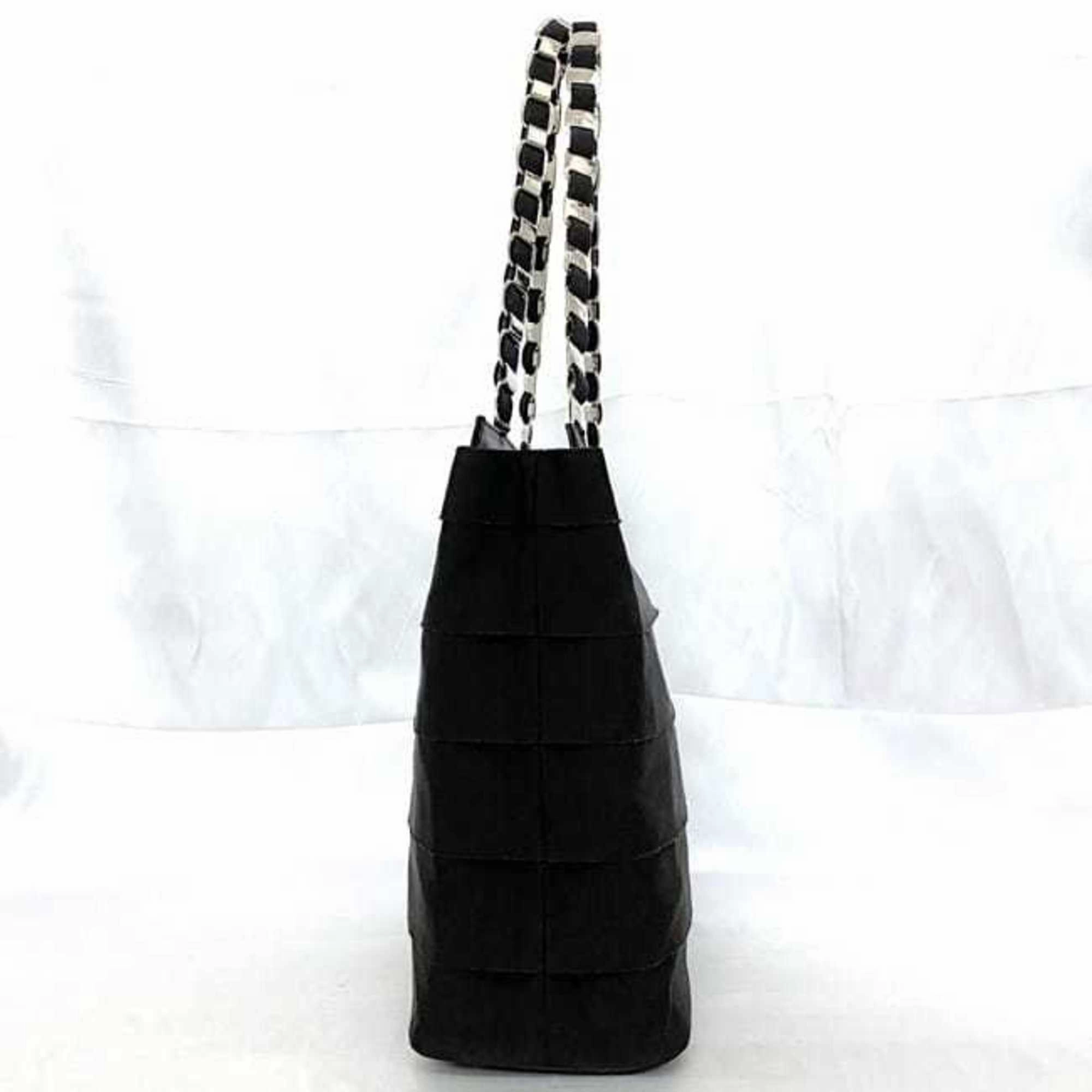 Salvatore Ferragamo  Canvas Leather Tote Bag (Pre-Owned)
