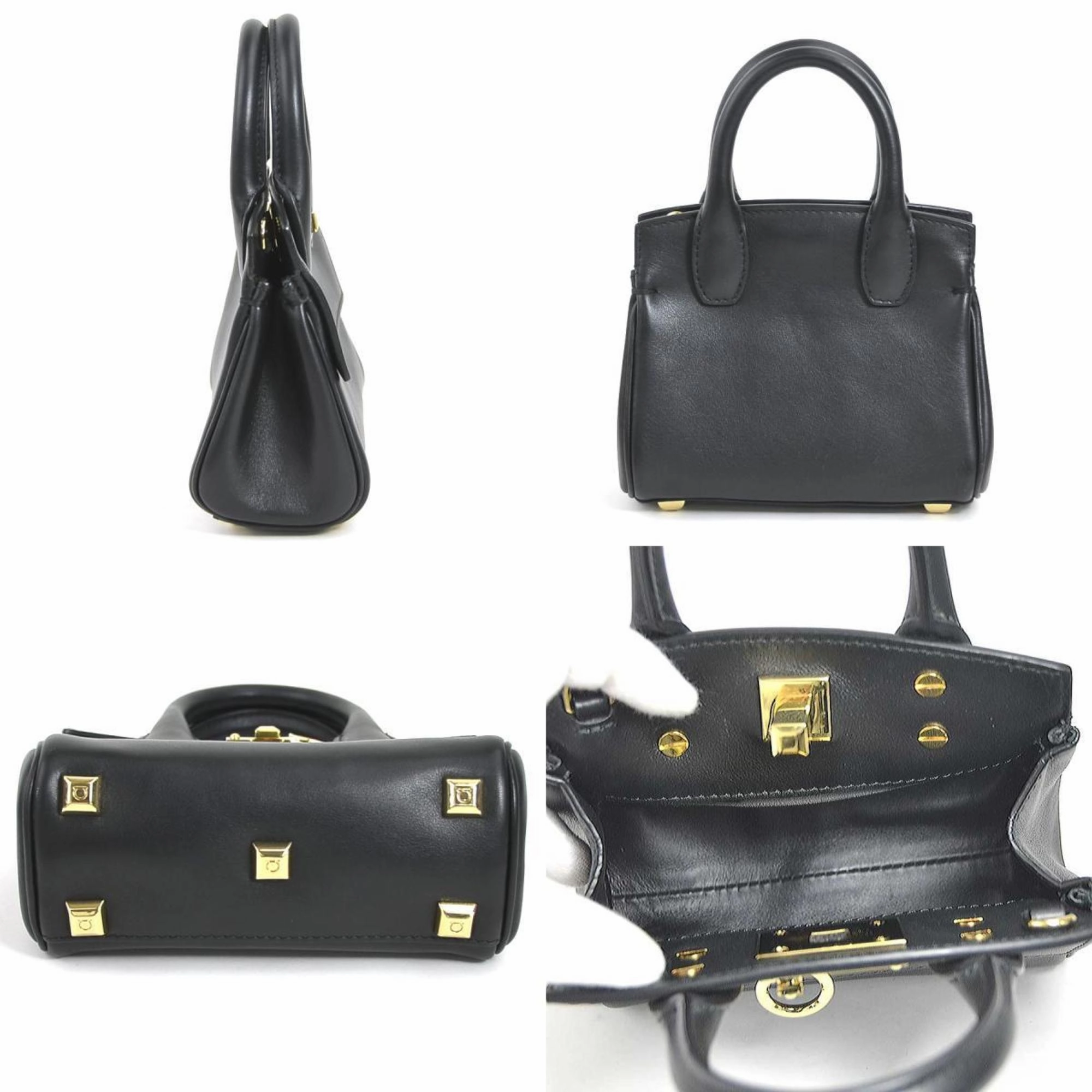 Salvatore Ferragamo  Leather Shoulder Bag (Pre-Owned)