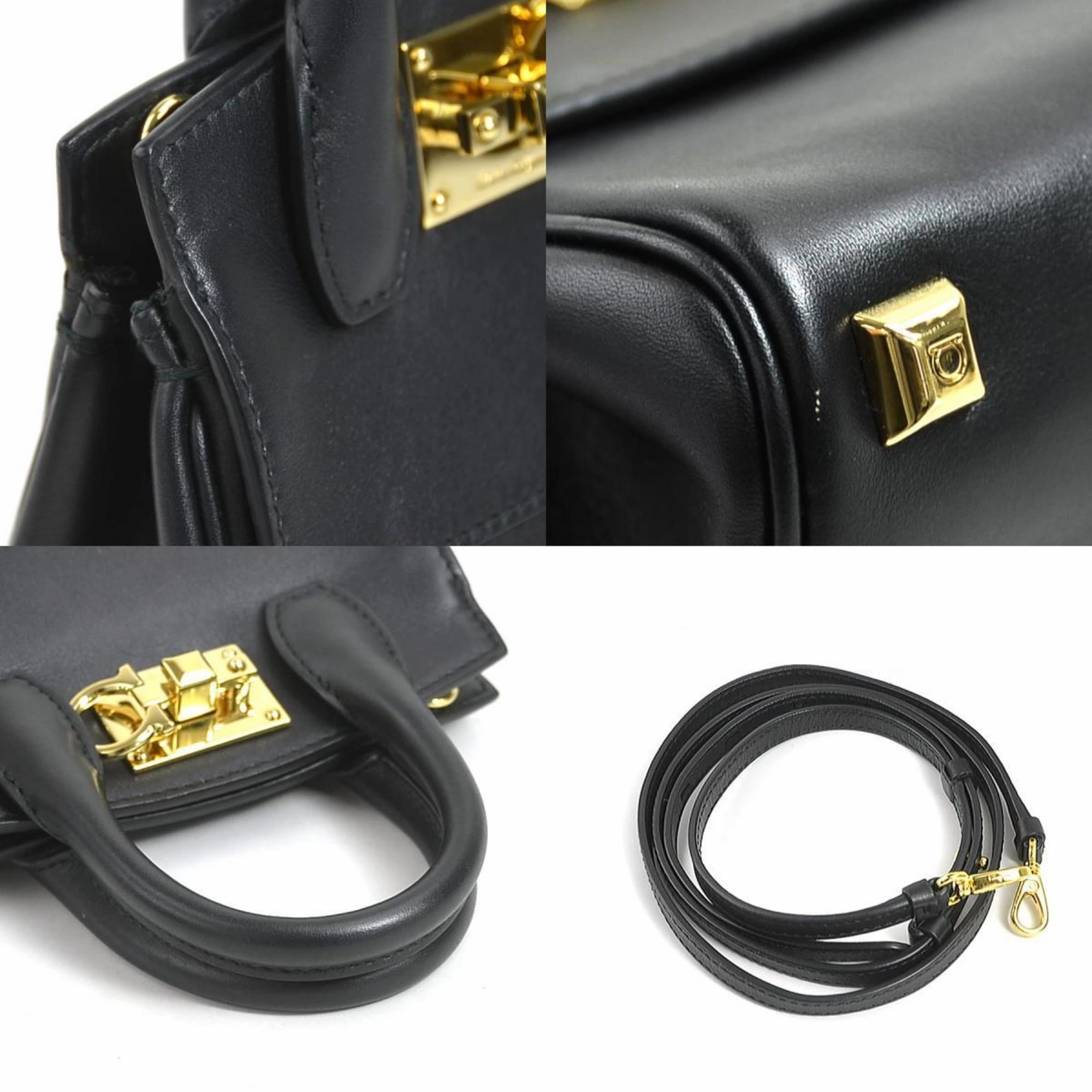 Salvatore Ferragamo  Leather Shoulder Bag (Pre-Owned)