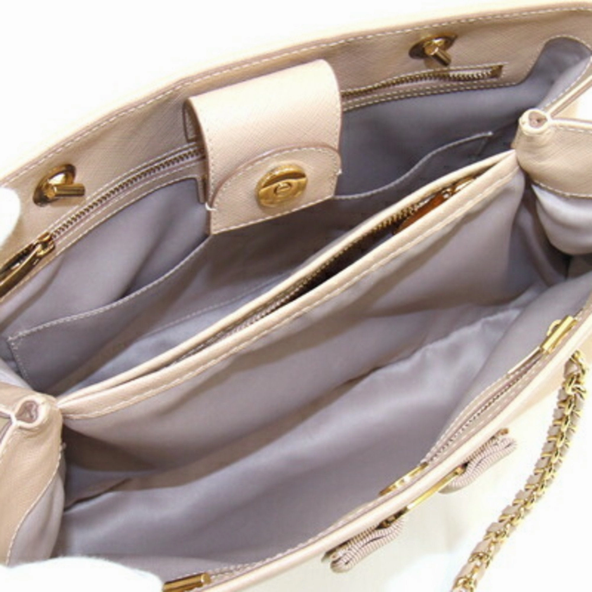 Salvatore Ferragamo Leather Tote Bag (Pre-Owned)