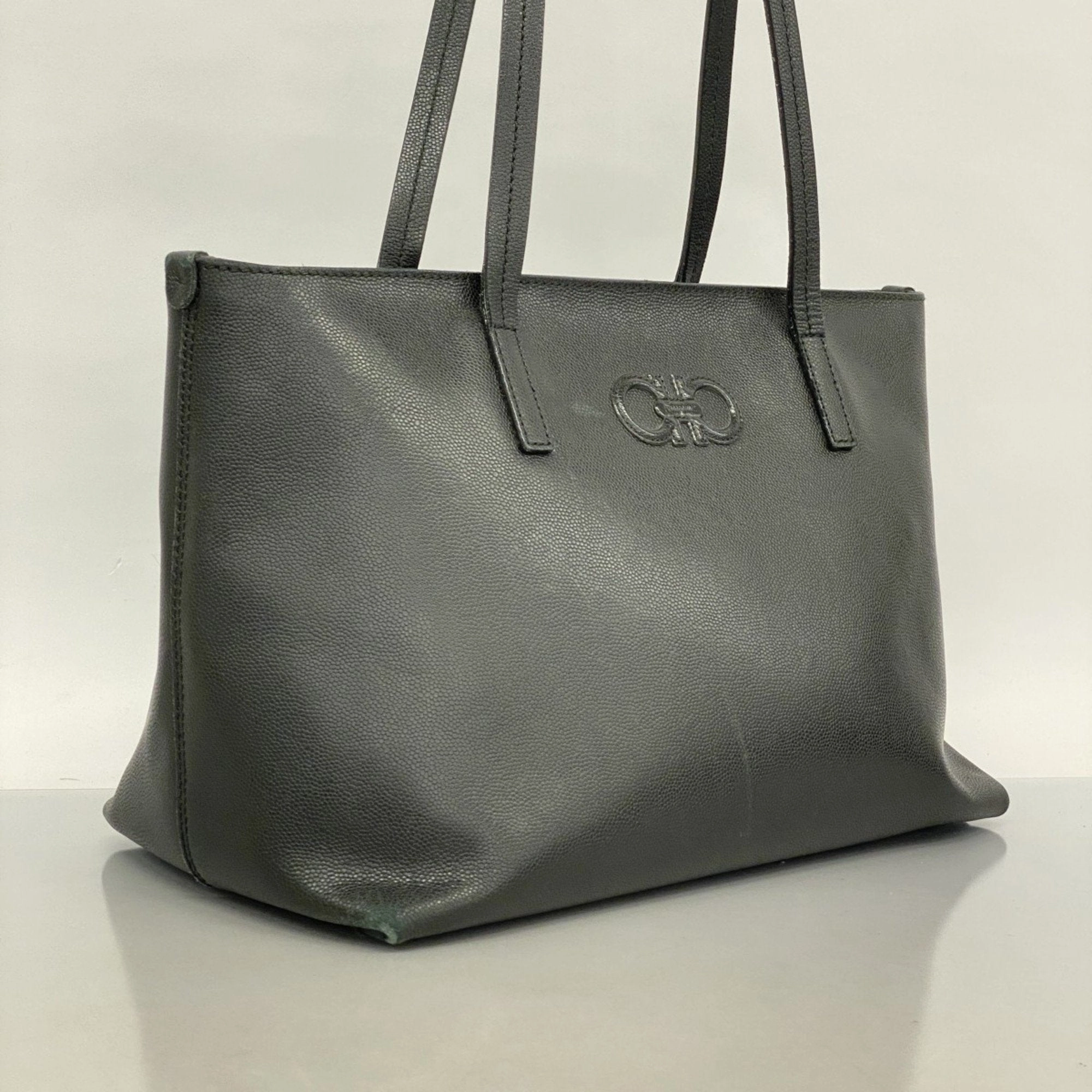Salvatore Ferragamo Leather Tote Bag (Pre-Owned)