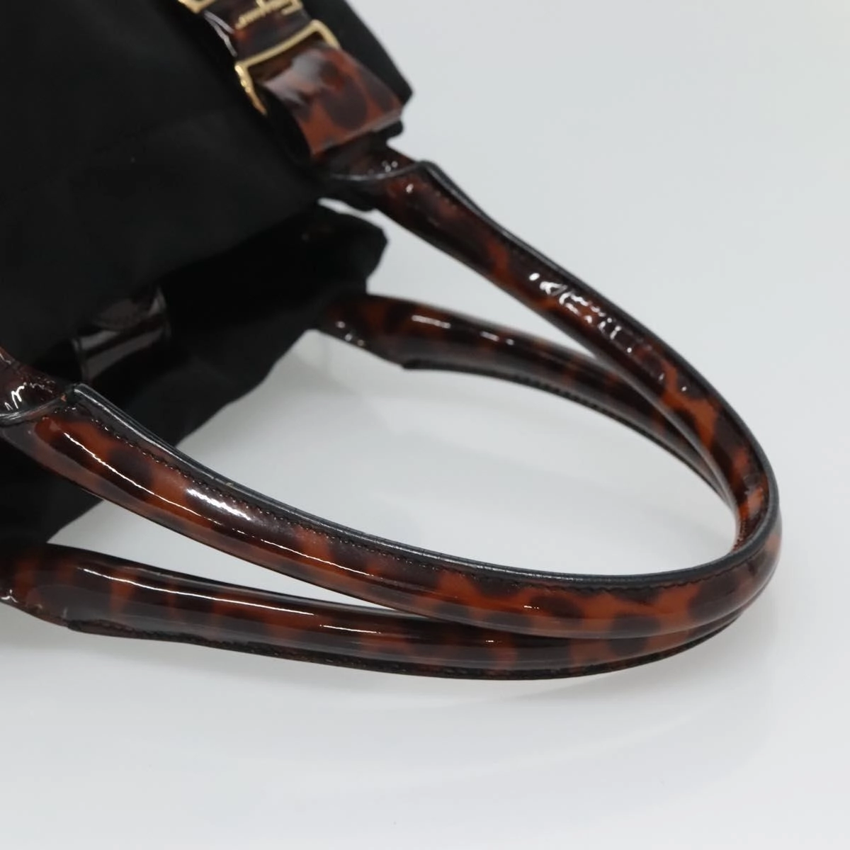 Salvatore Ferragamo Vara Nylon Tote Bag (Pre-Owned)