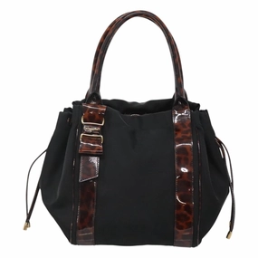 Salvatore Ferragamo Vara Nylon Tote Bag (Pre-Owned)