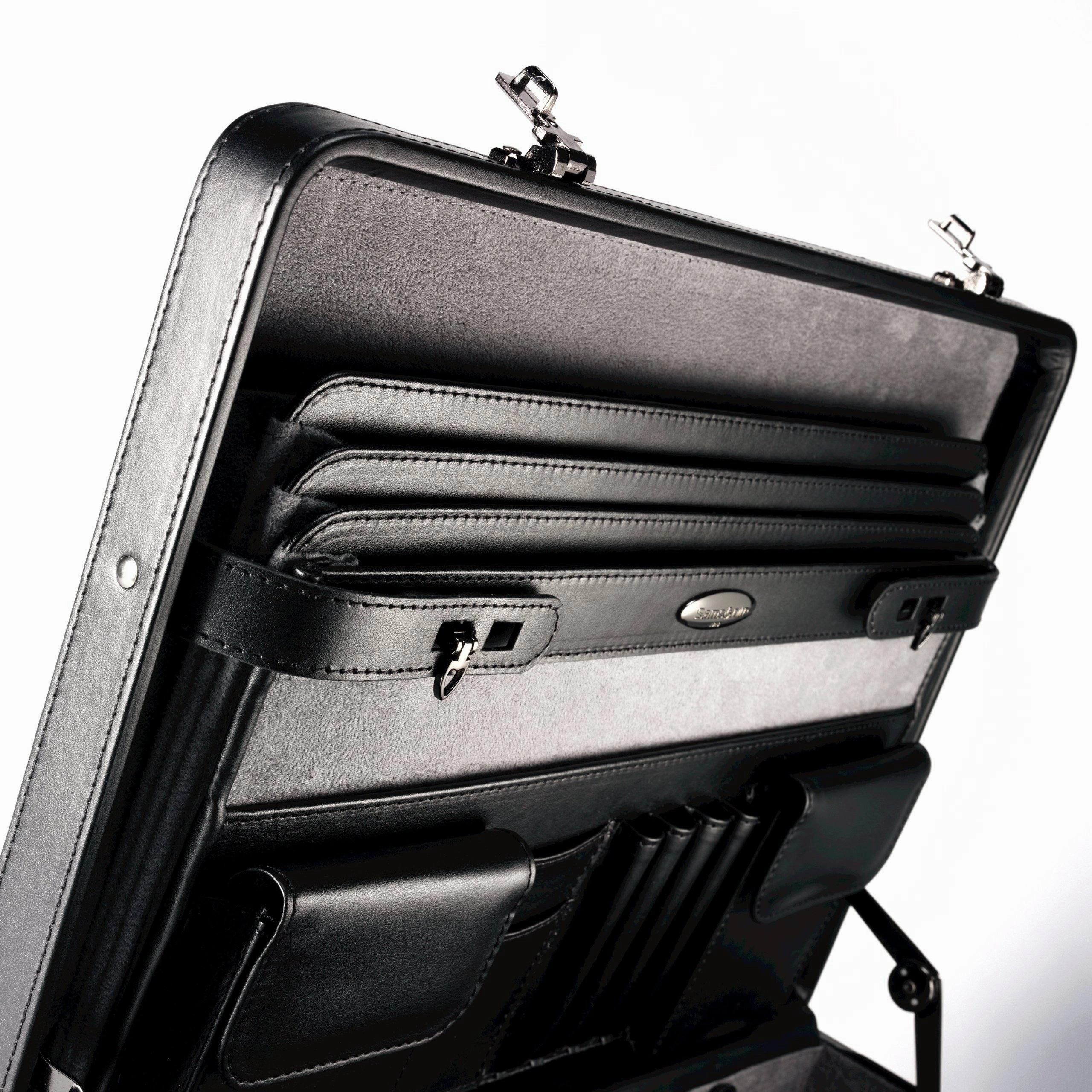 Samsonite Bonded Leather Attache 15.6