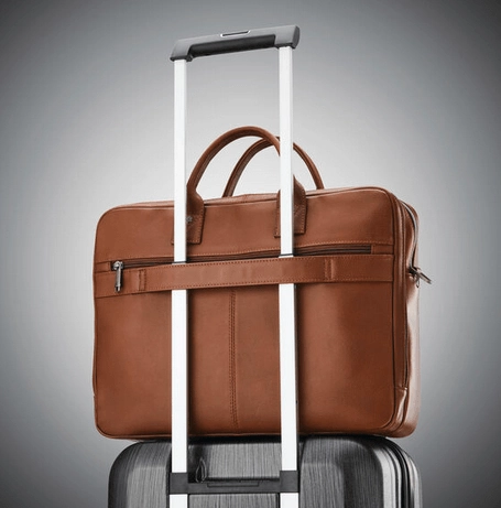 Samsonite Classic Leather Toploader Briefcase