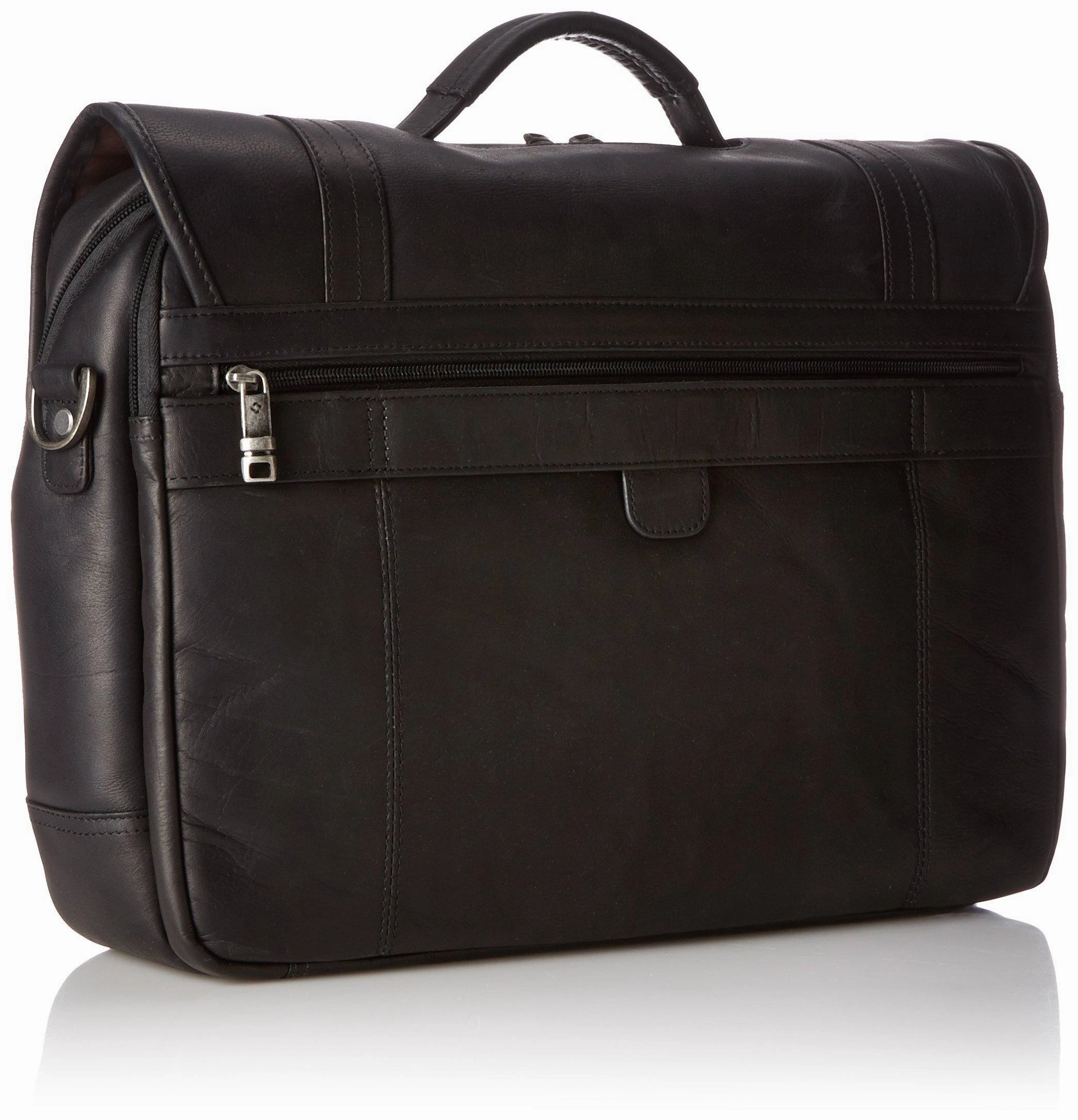 Samsonite Colombian Leather Flapover Briefcase