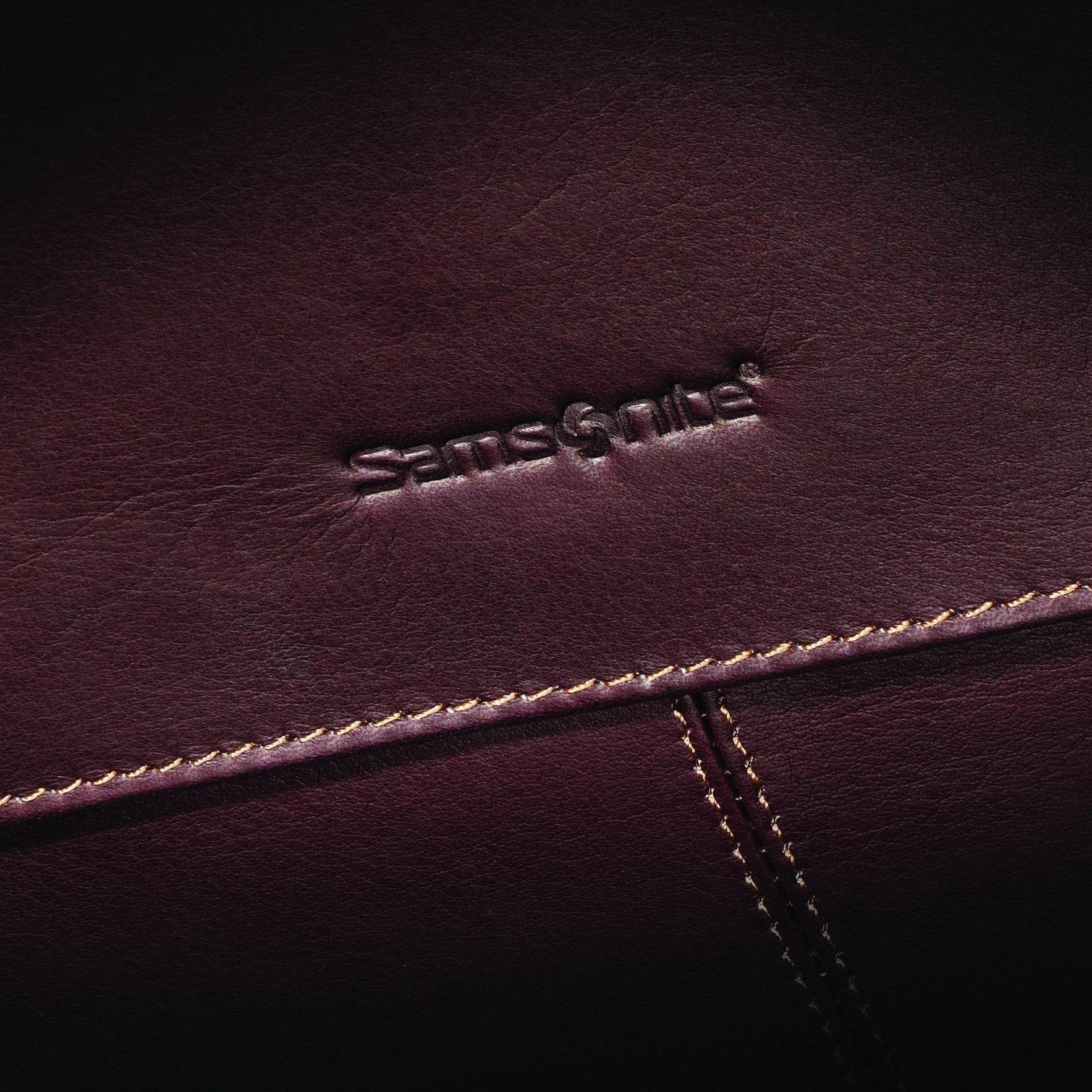 Samsonite Colombian Leather Flapover Case