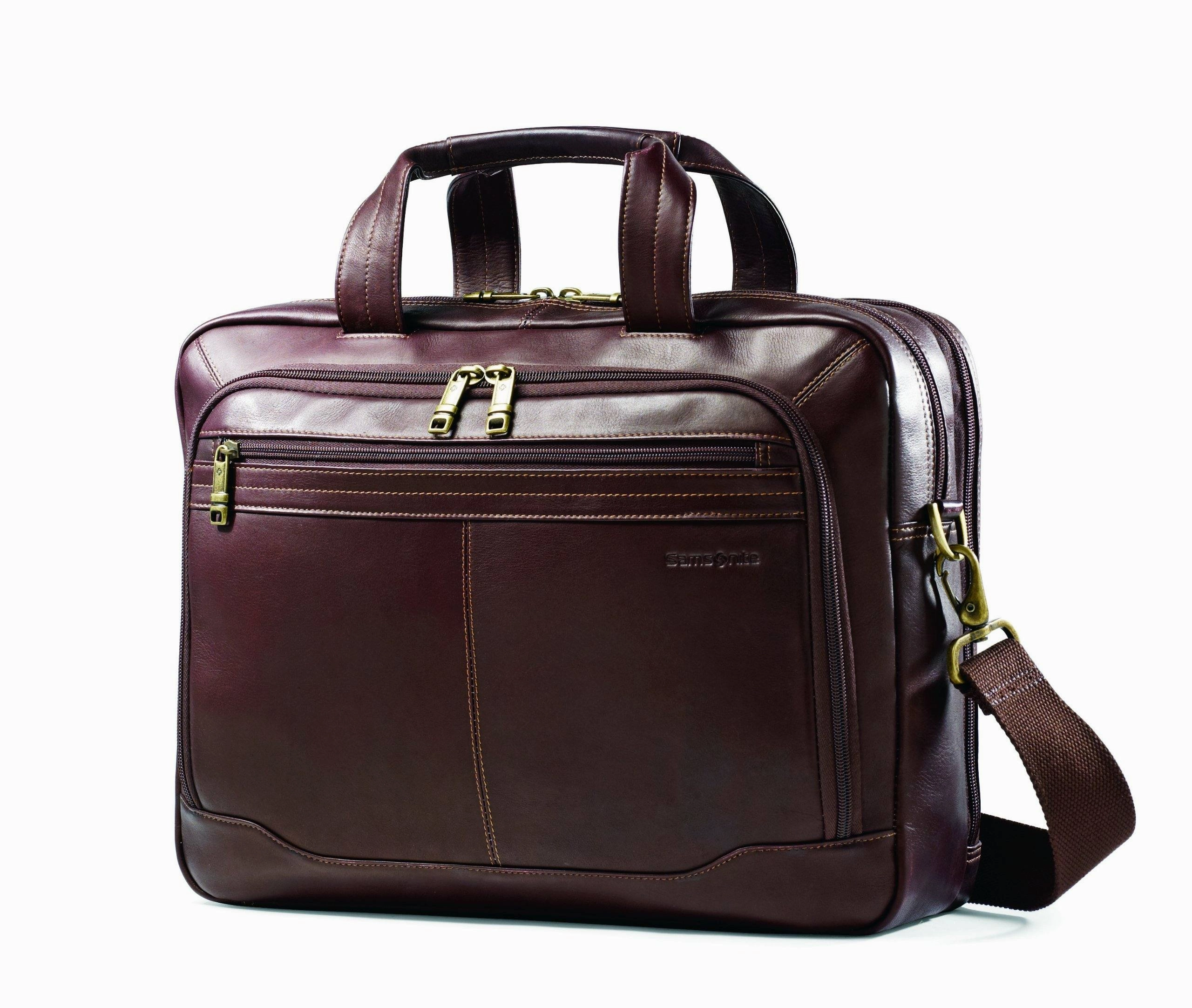 Samsonite Colombian Leather Toploader