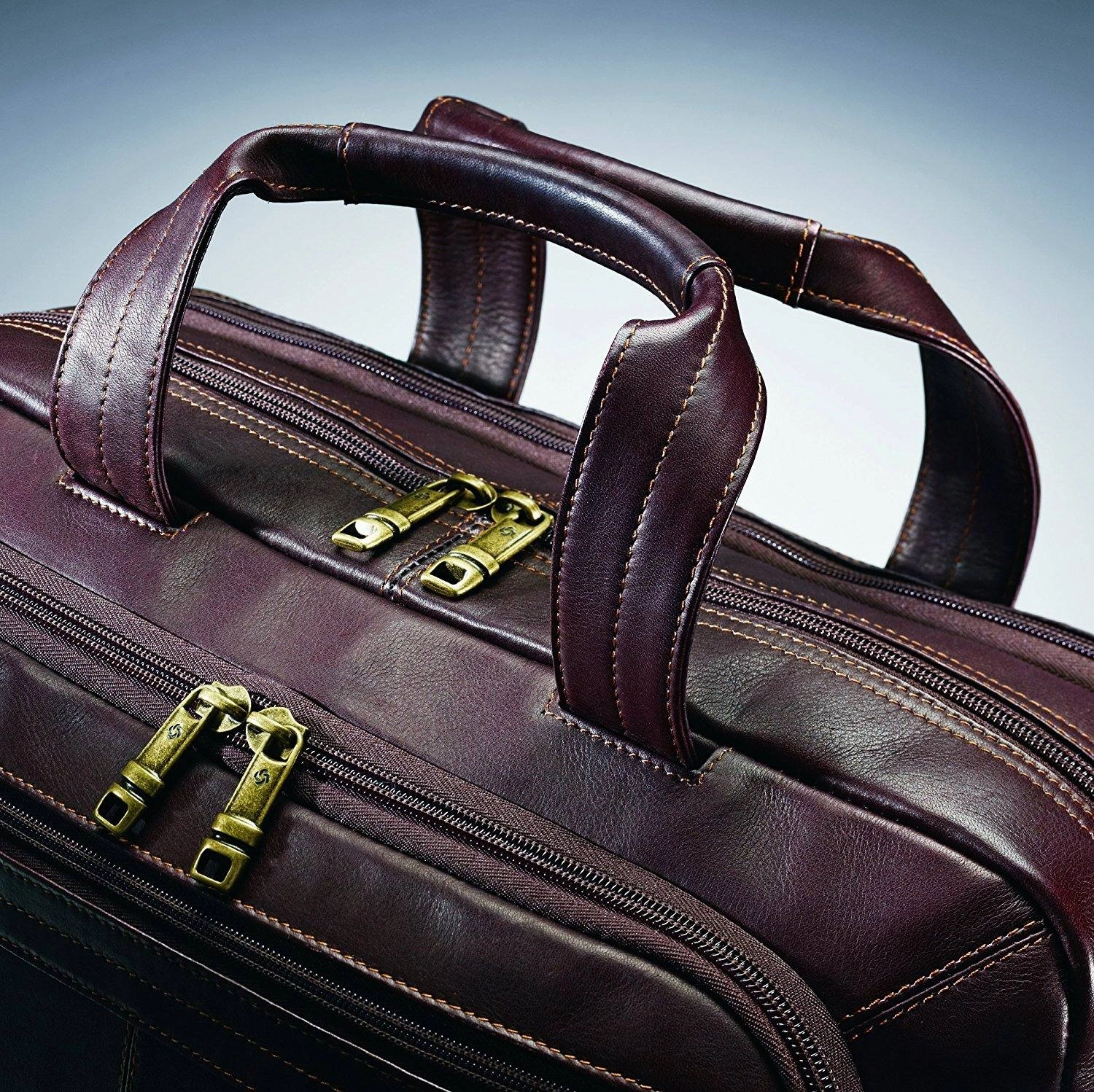 Samsonite Colombian Leather Toploader
