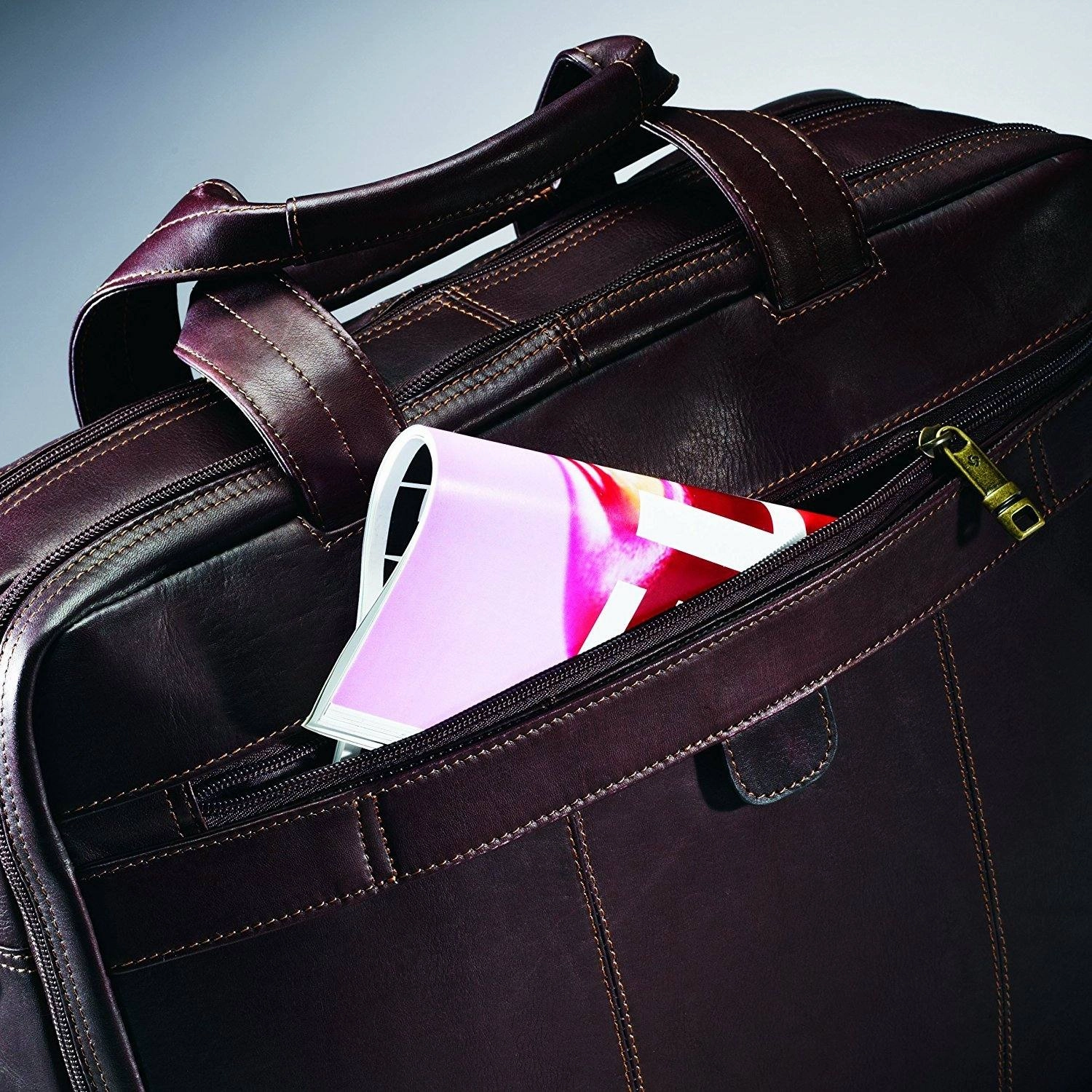 Samsonite Colombian Leather Toploader