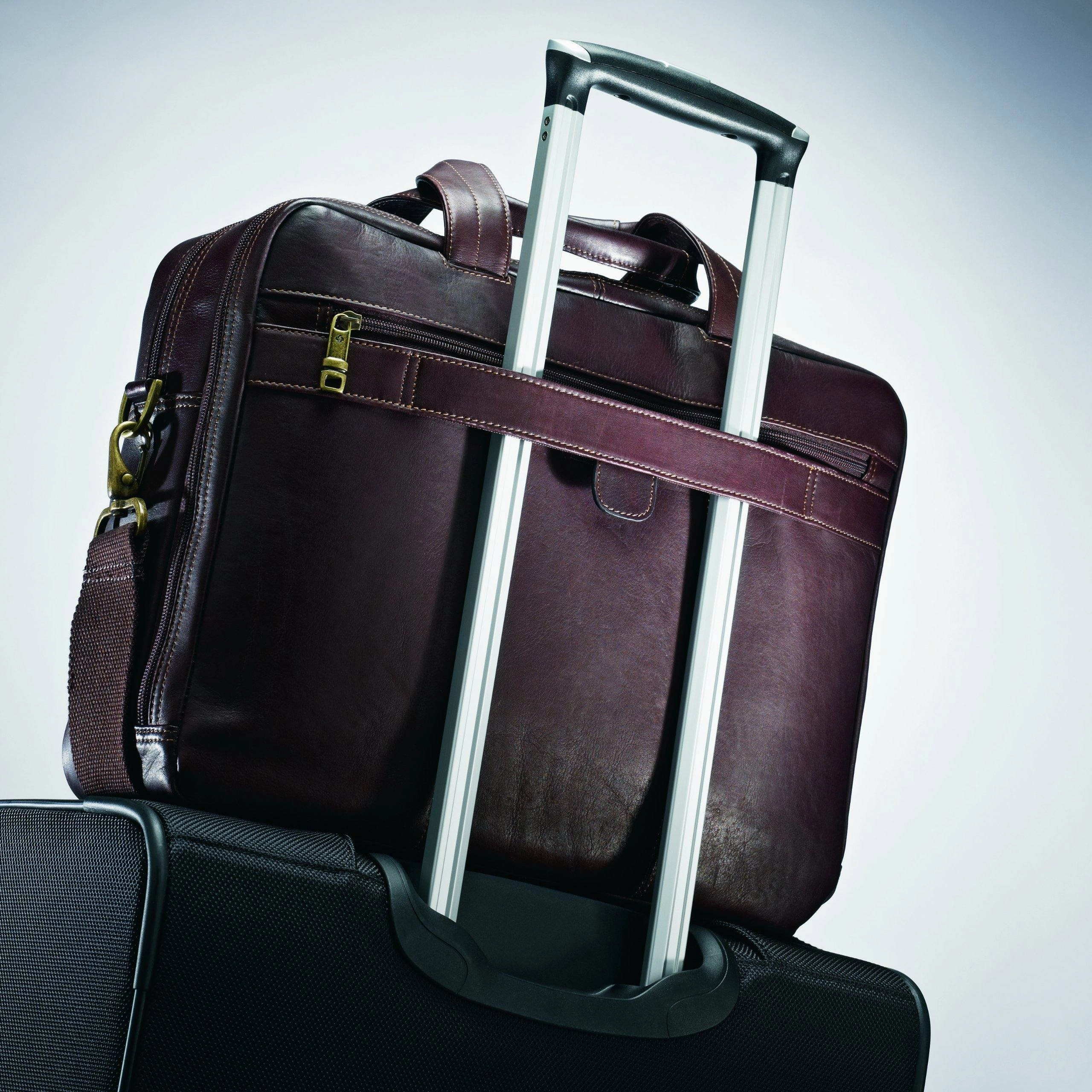 Samsonite Colombian Leather Toploader