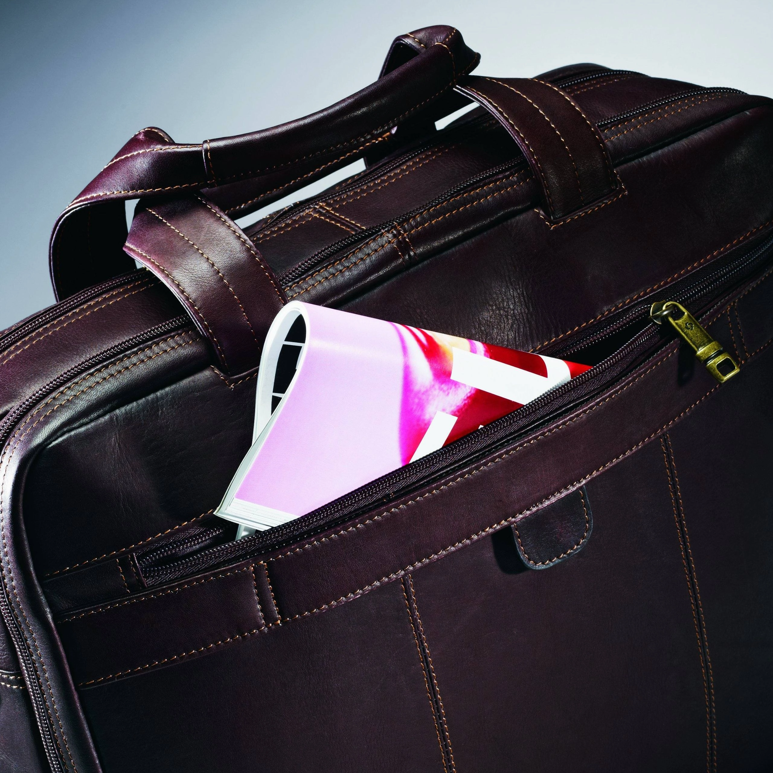 Samsonite Colombian Leather Toploader