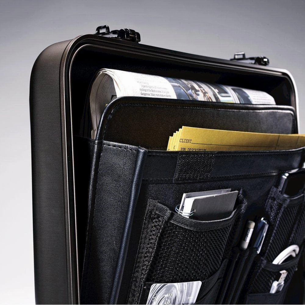 Samsonite Delegate II Alumum Attache Computer Bag