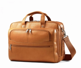 Samsonite Durham Colombian Leather 2 Pocket Briefcase