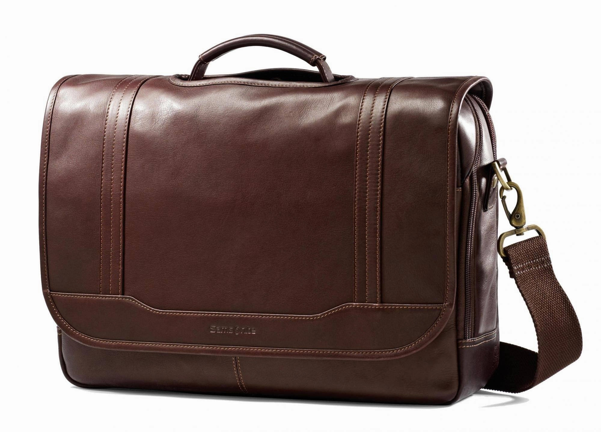 Samsonite Durham Colombian Leather Briefcases