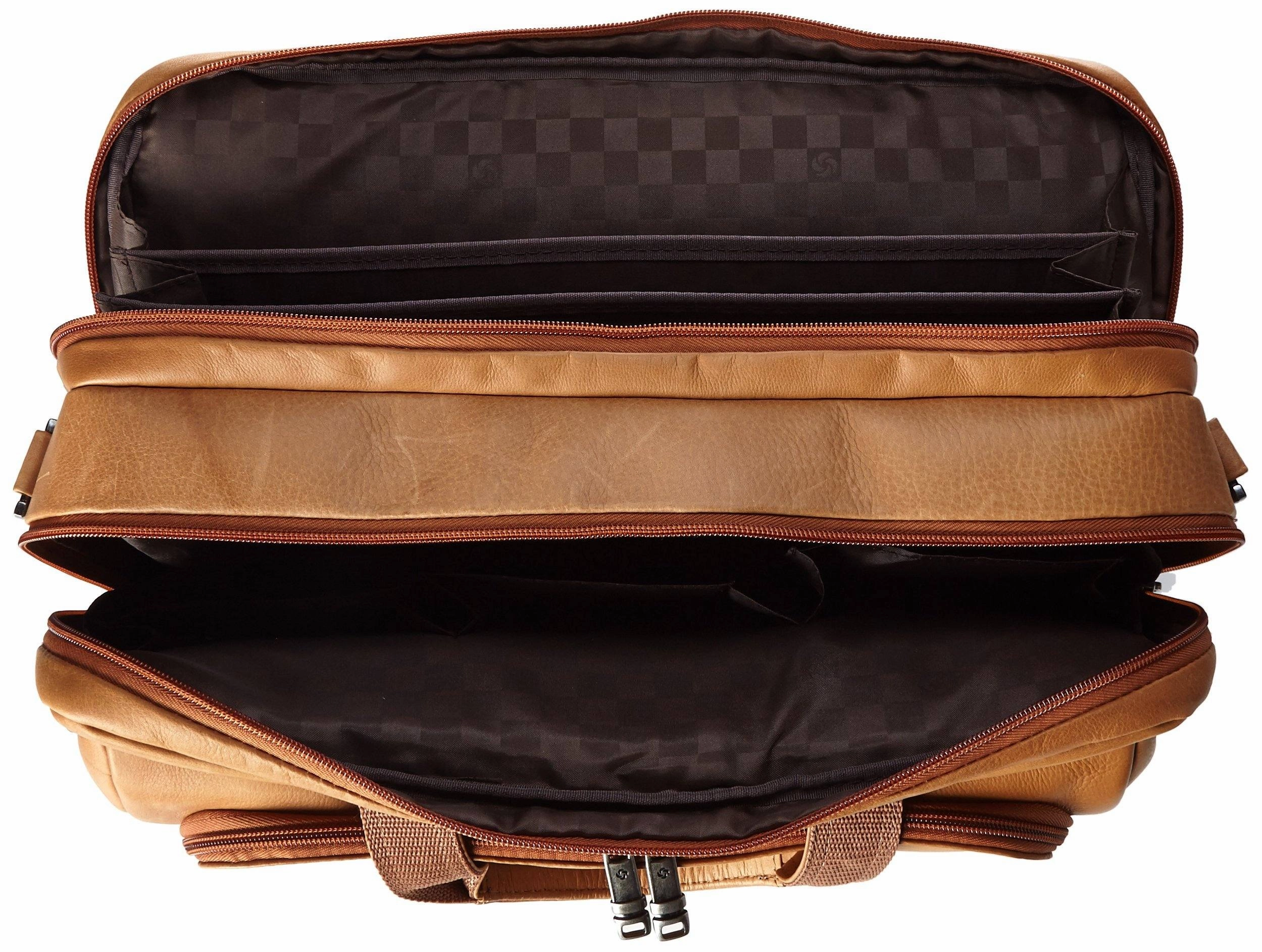 Samsonite Vachetta Leather 2 Pocket Business Case