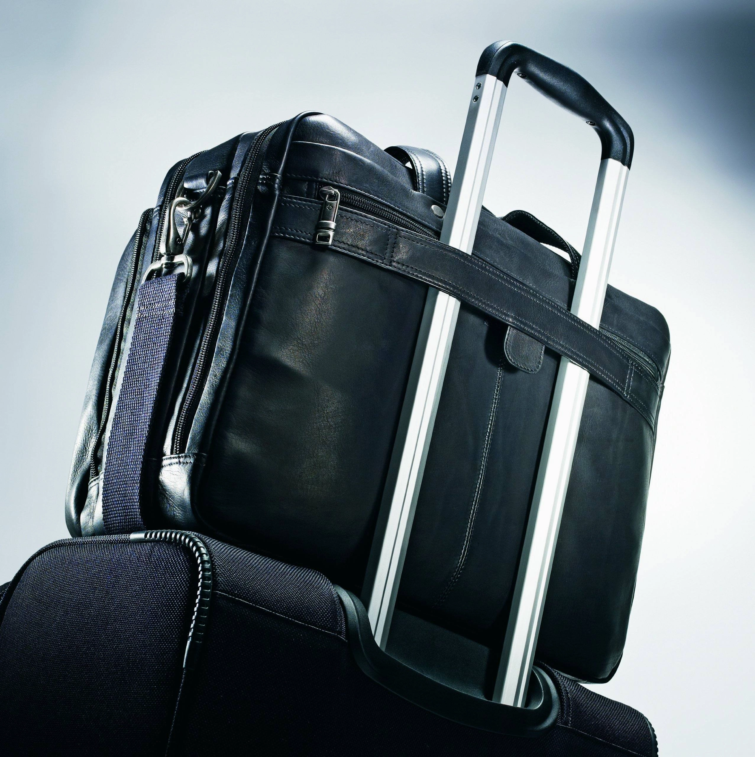Samsonite Vachetta Leather 2 Pocket Business Case