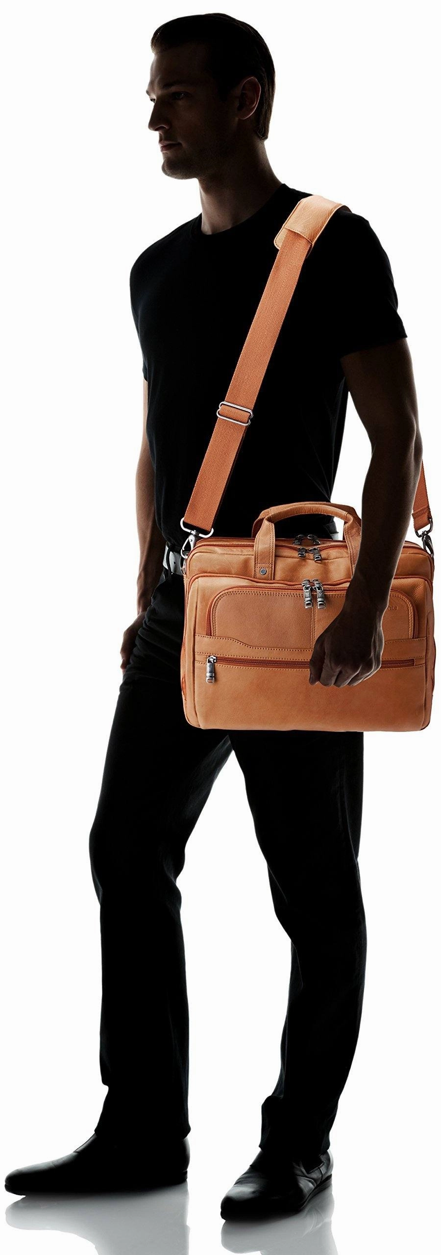 Samsonite Vachetta Leather 2 Pocket Business Case