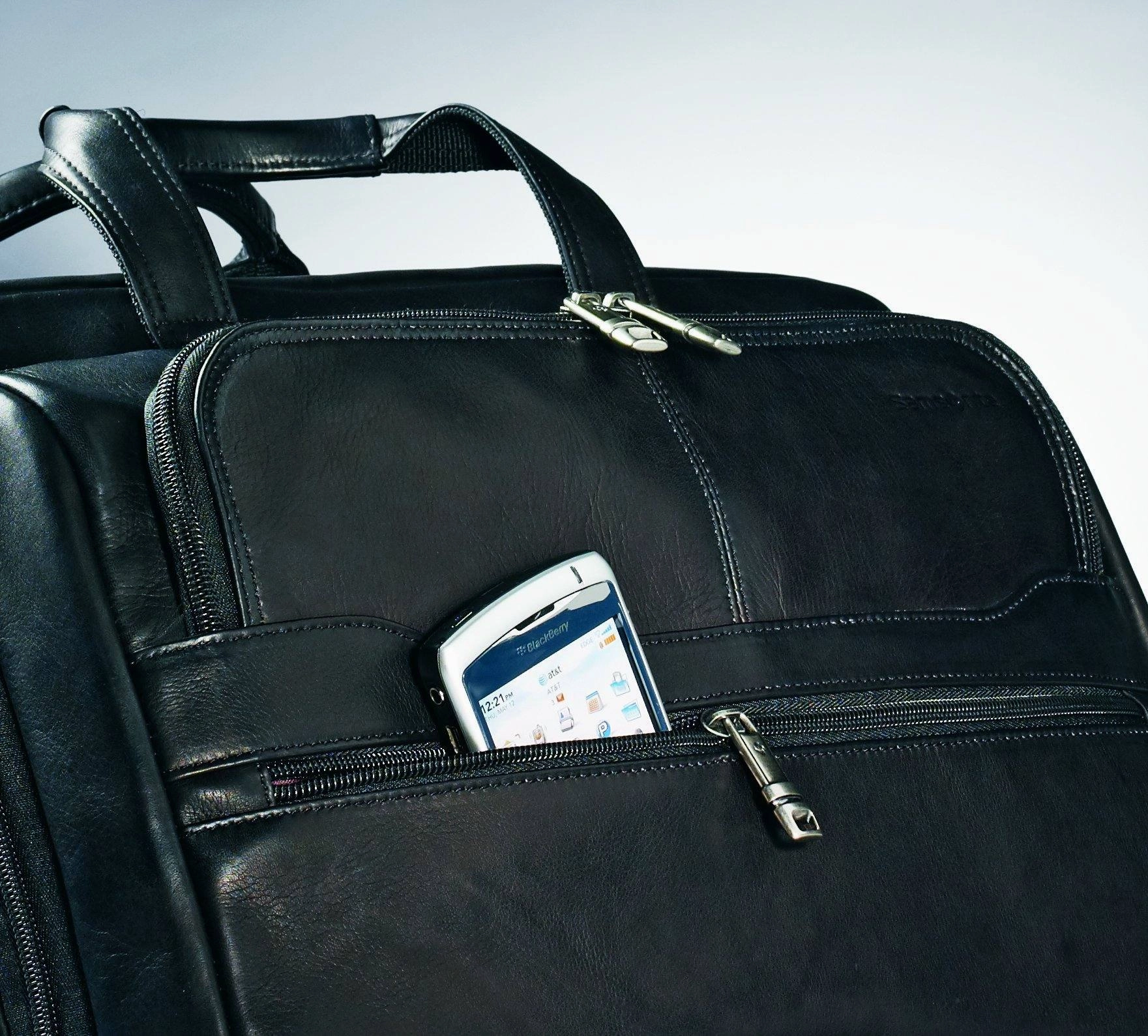 Samsonite Vachetta Leather 2 Pocket Business Case