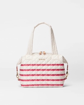 Sandshell/Apple Charter Stripe Medium Sutton Deluxe