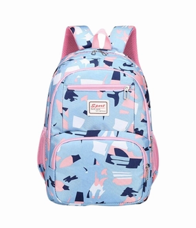 School Bag Multifunction Colorful Printing Backpack 1639-7