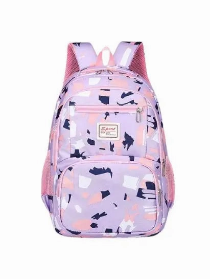 School Bag Multifunction Colorful Printing Backpack 1639-7
