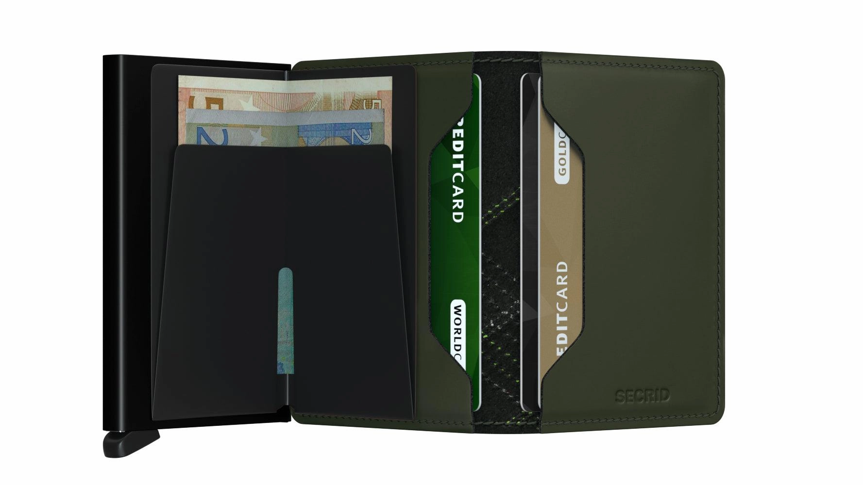 Secrid Linea Stitch Slim Wallet