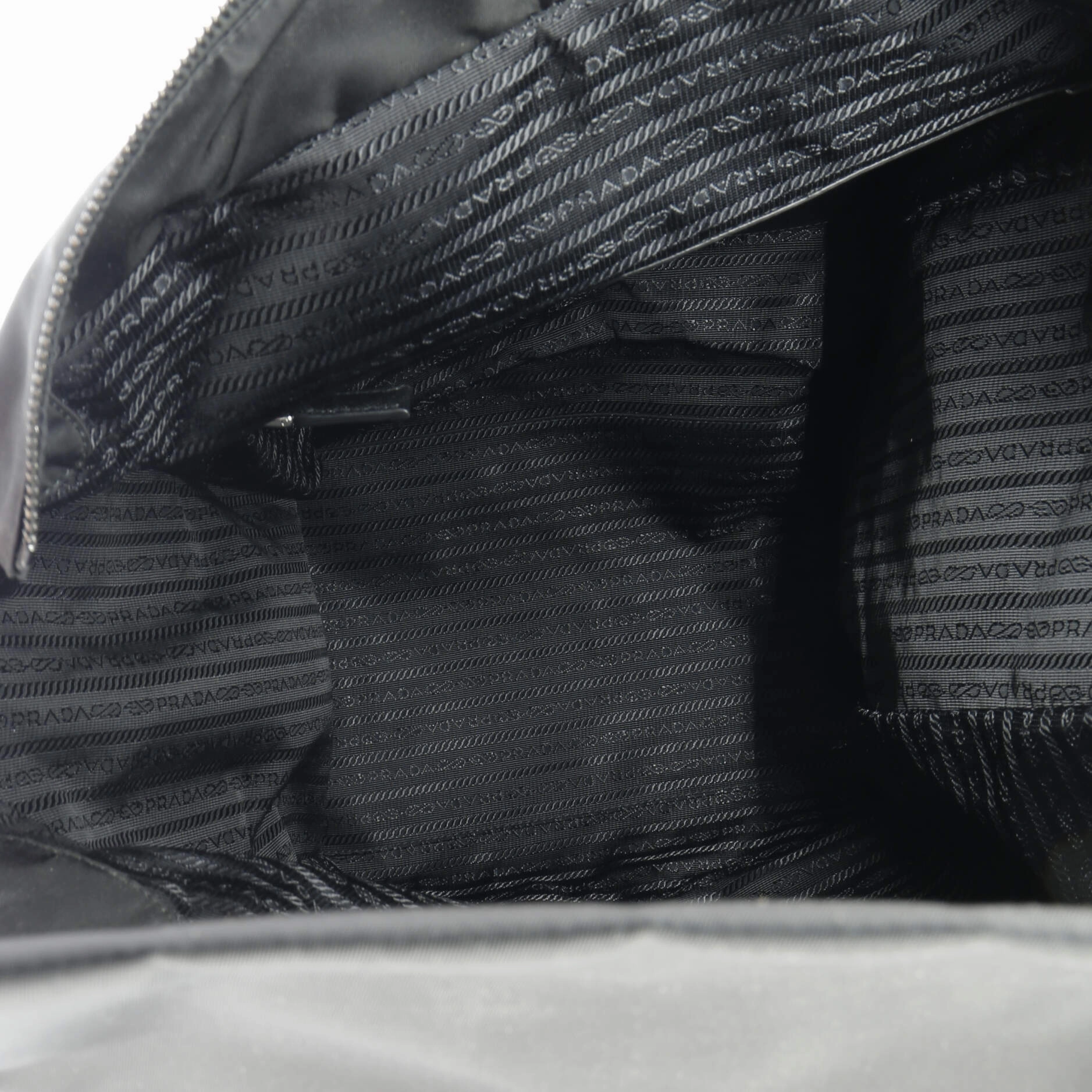Side Pocket Zipped Tote Tessuto Large