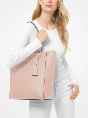 Sinclair Large Pebbled Leather Tote Bag