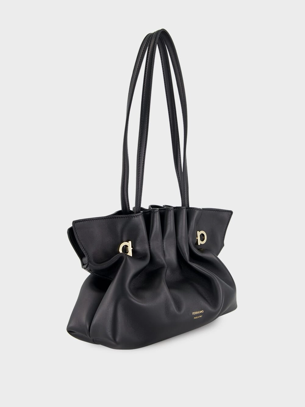 Small Black Soft Nappa Bag