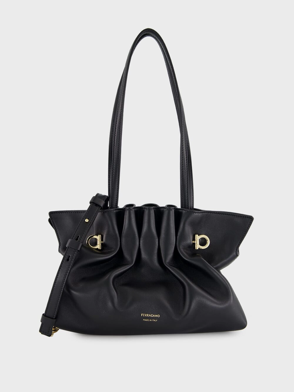 Small Black Soft Nappa Bag