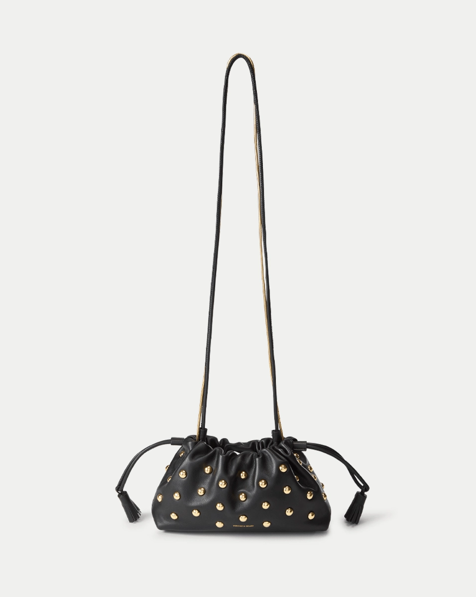 Small Veronica Beard Studded Stash Bag