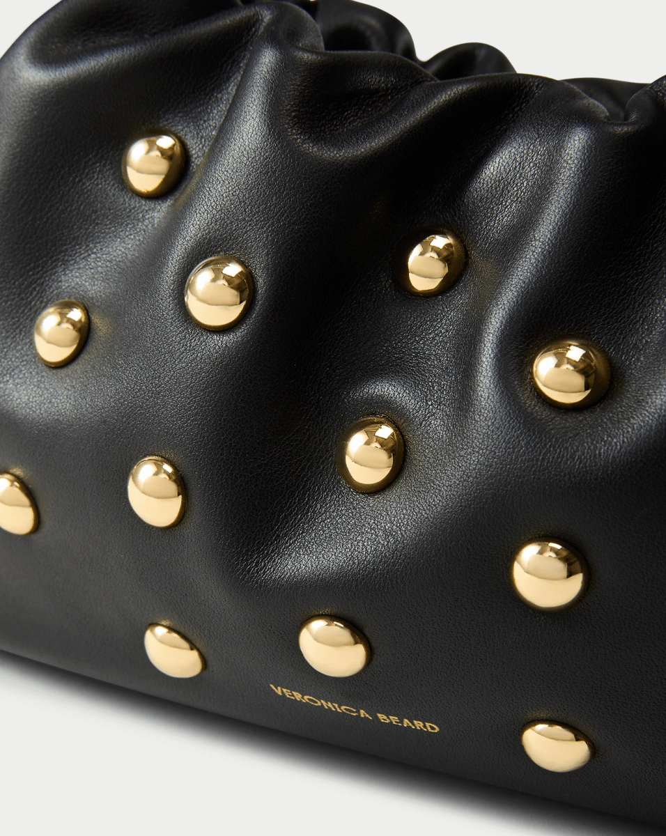 Small Veronica Beard Studded Stash Bag