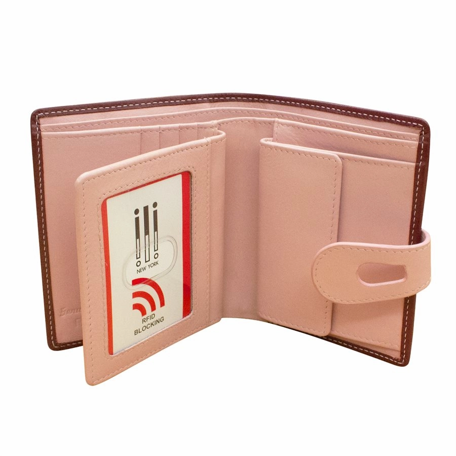Small Wallet- Merlot Blush