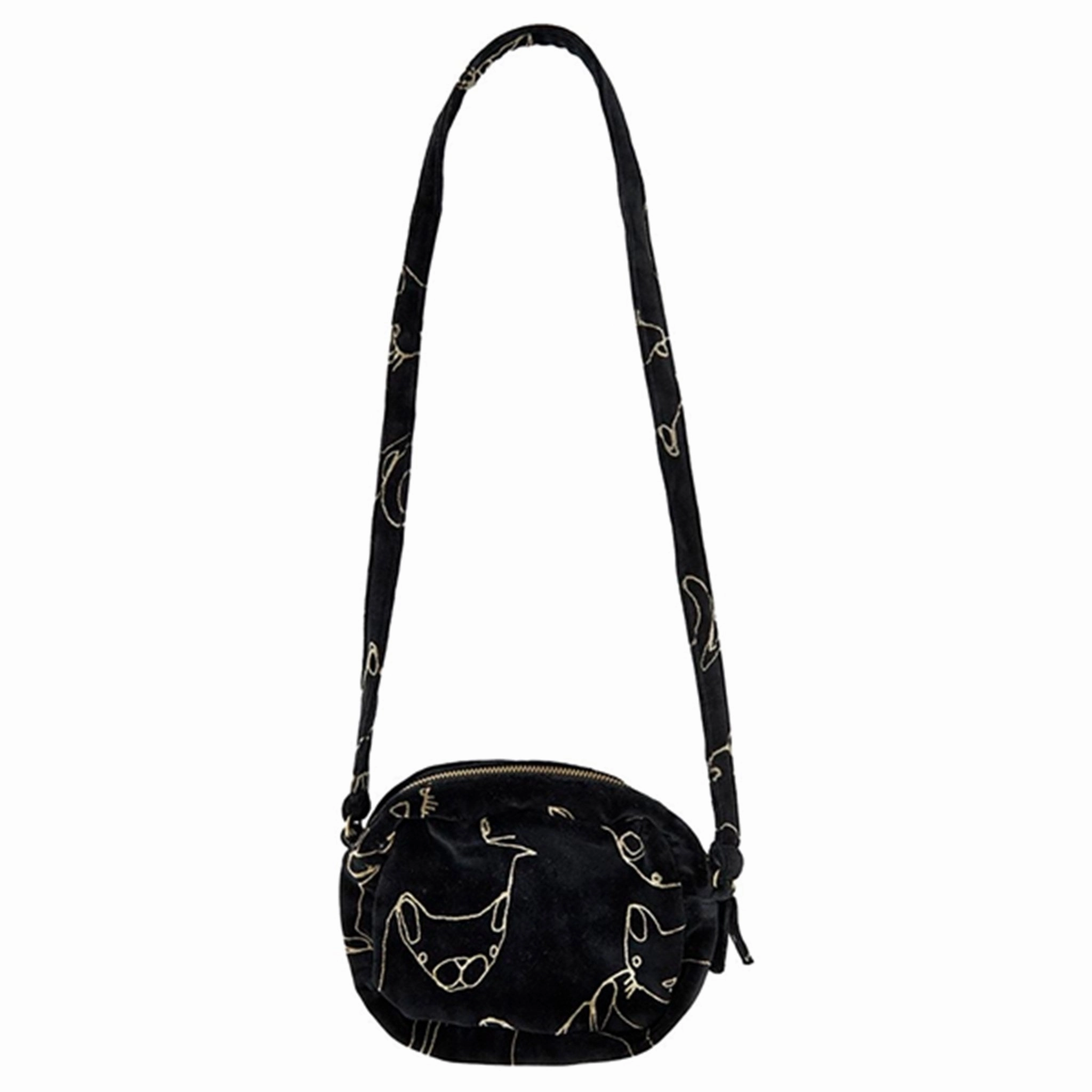 Soft Gallery Jet Black X-Mas Mini Bag