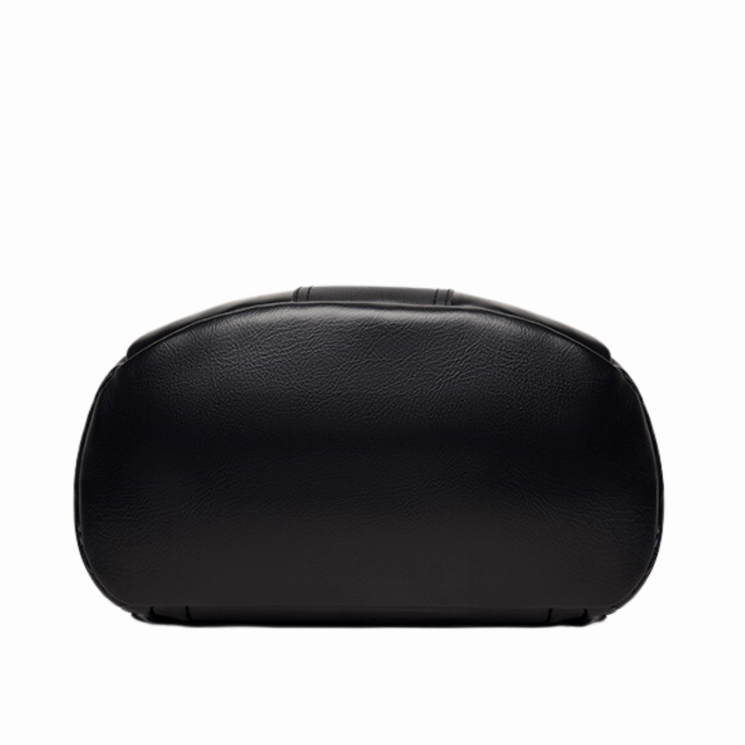 Soft Leather Simple School & Travel Backpack