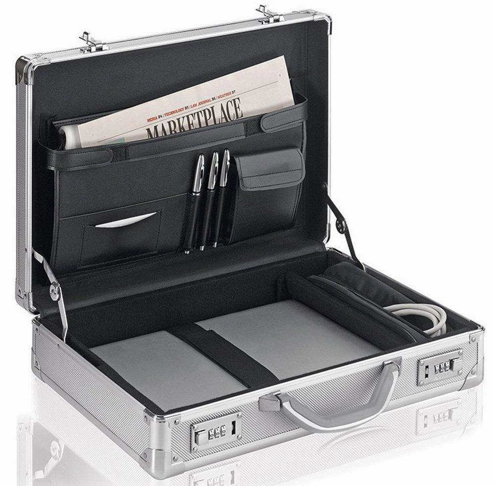 Solo 17.3" Laptop Attache Hardside with Combination Locks