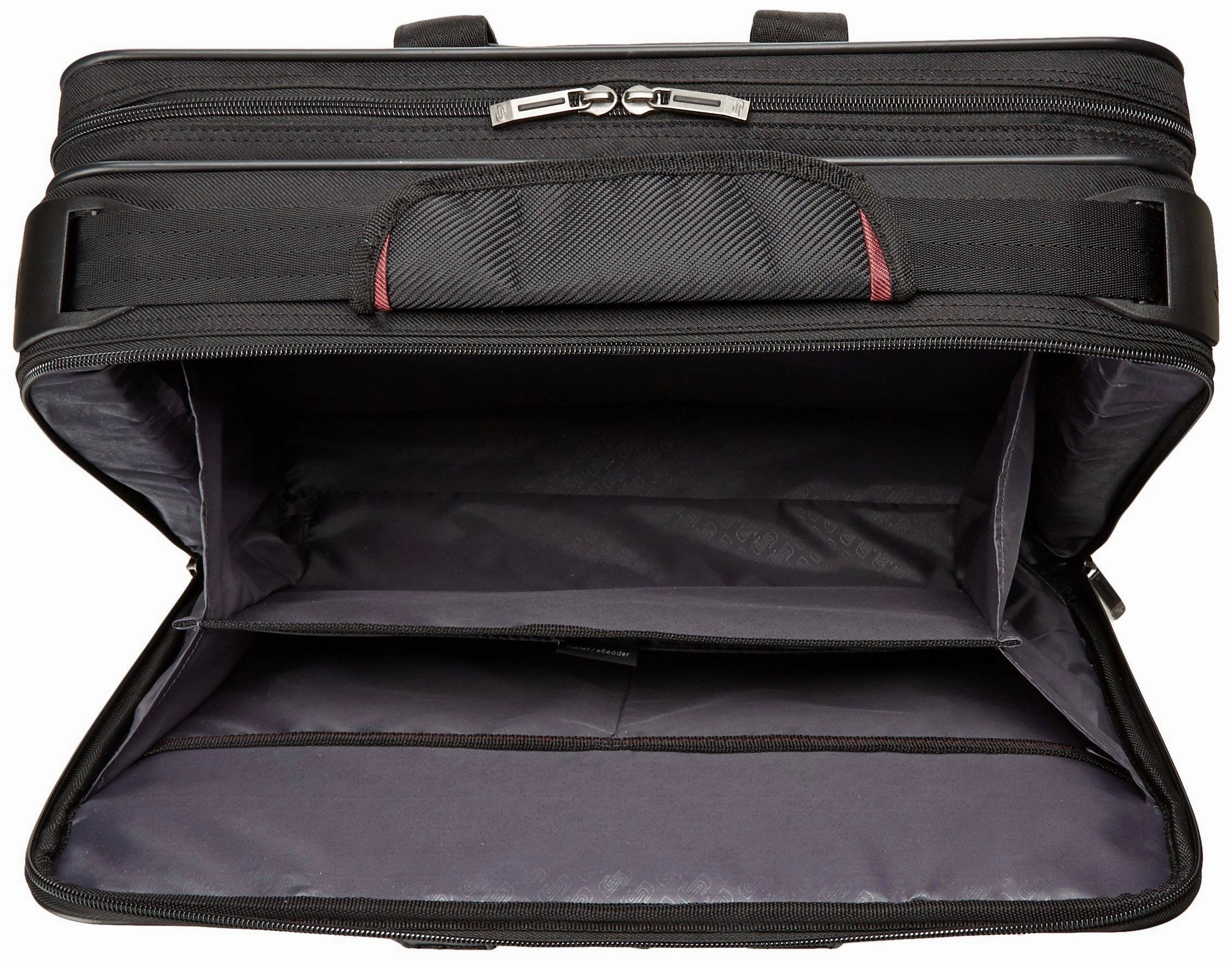 Solo 17.3" Laptop Smart Strap Briefcase