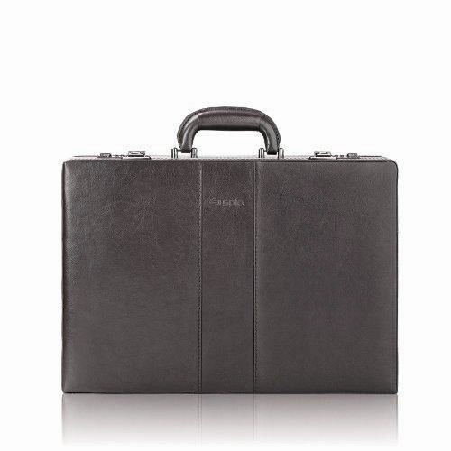 Solo Classic Collection Expandable Leather Attache CLA420 3