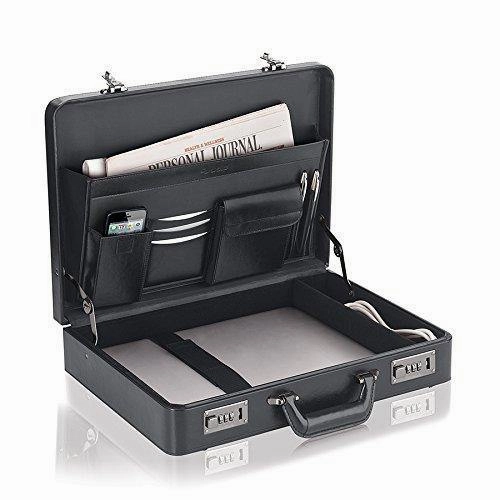 Solo Classic Collection Leather 15.4" Laptop Attache