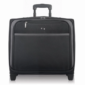Solo Dakota 16" Rolling Laptop Case with Overnighter Section