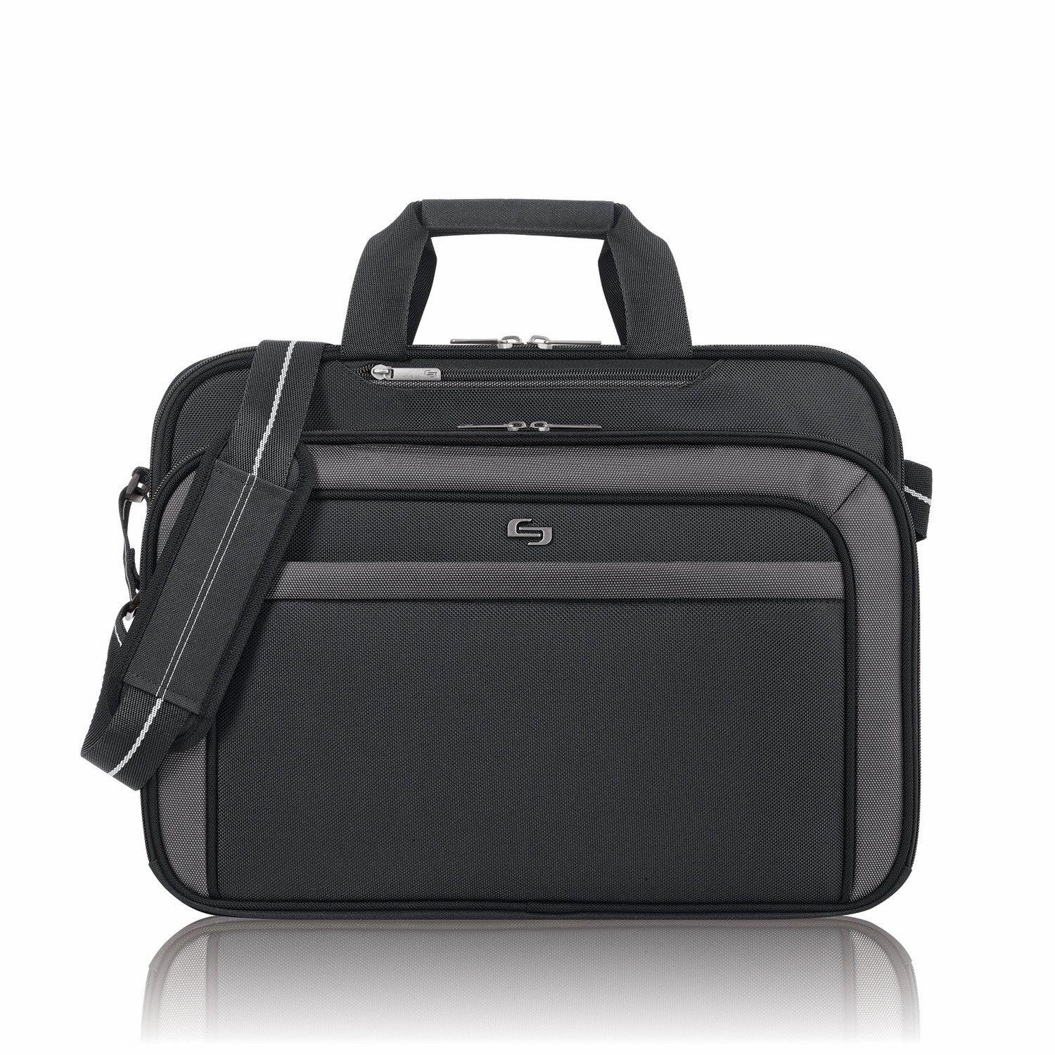 Solo Empire 17.3" Laptop Briefcase TSA Friendly