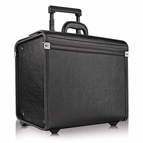 Solo Lincoln Rolling Catalog Case with Dual Combination Locks