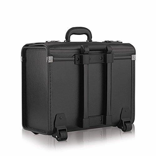 Solo Lincoln Rolling Catalog Case with Dual Combination Locks