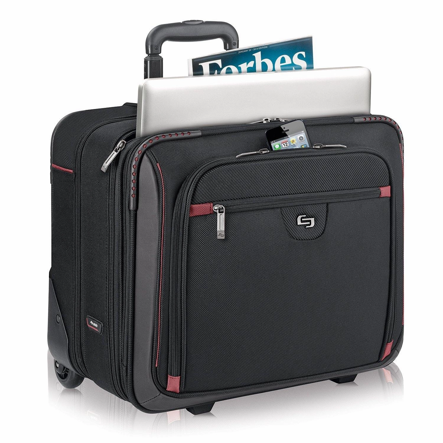 Solo Sterling Executive Rolling Computer Case