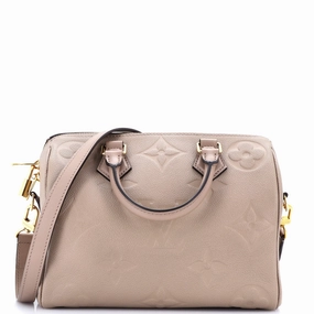 Speedy Bandouliere Bag Monogram Empreinte Giant 25