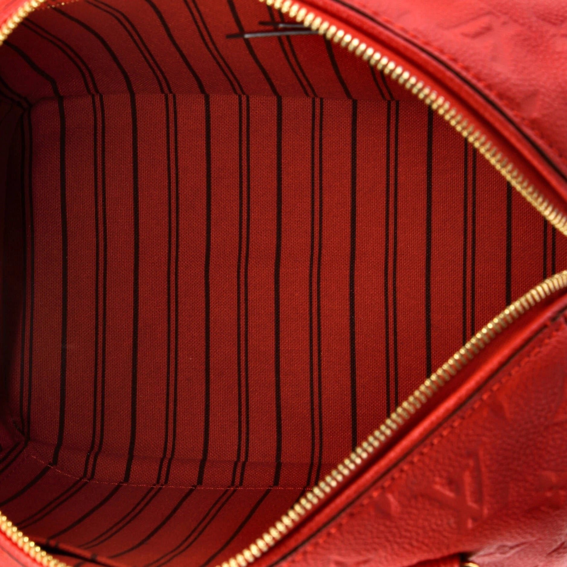 Speedy Bandouliere Bag Monogram Empreinte Leather 25
